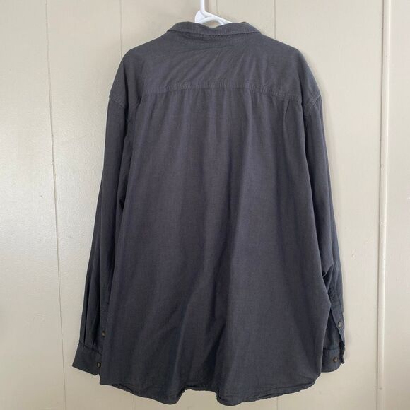 Carhartt Original Fit Button Up Shirt – Men’s 3XL Regular 100% Cotton Workwear - Picture 3 of 10